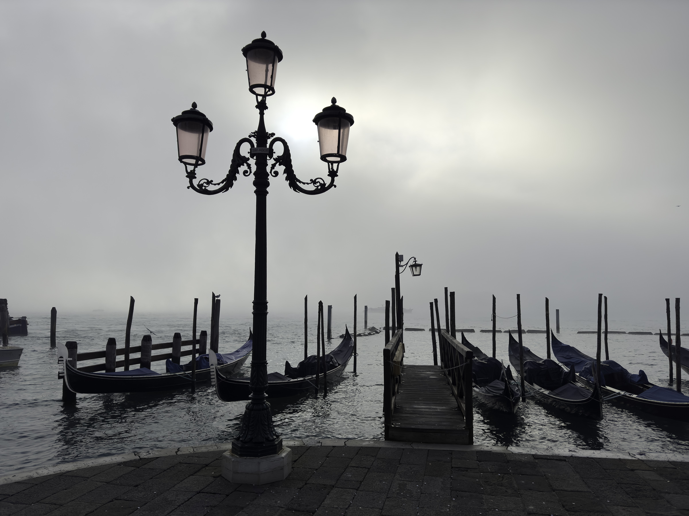 Venedig bei Nebel
