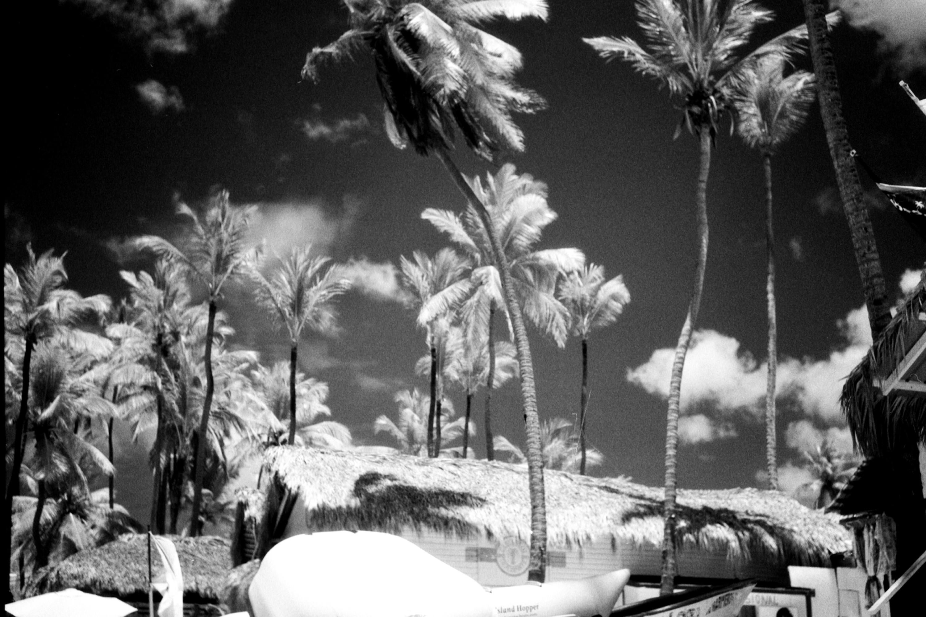 Caribbean Boat (infrared)