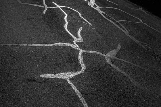 geflickte Bergstrasse